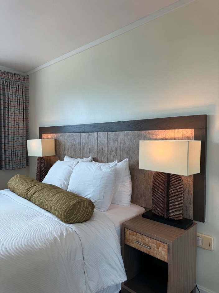 Spacious and modern living room in the two-bedroom condo at The Sands Resort, Christ Church, Barbados