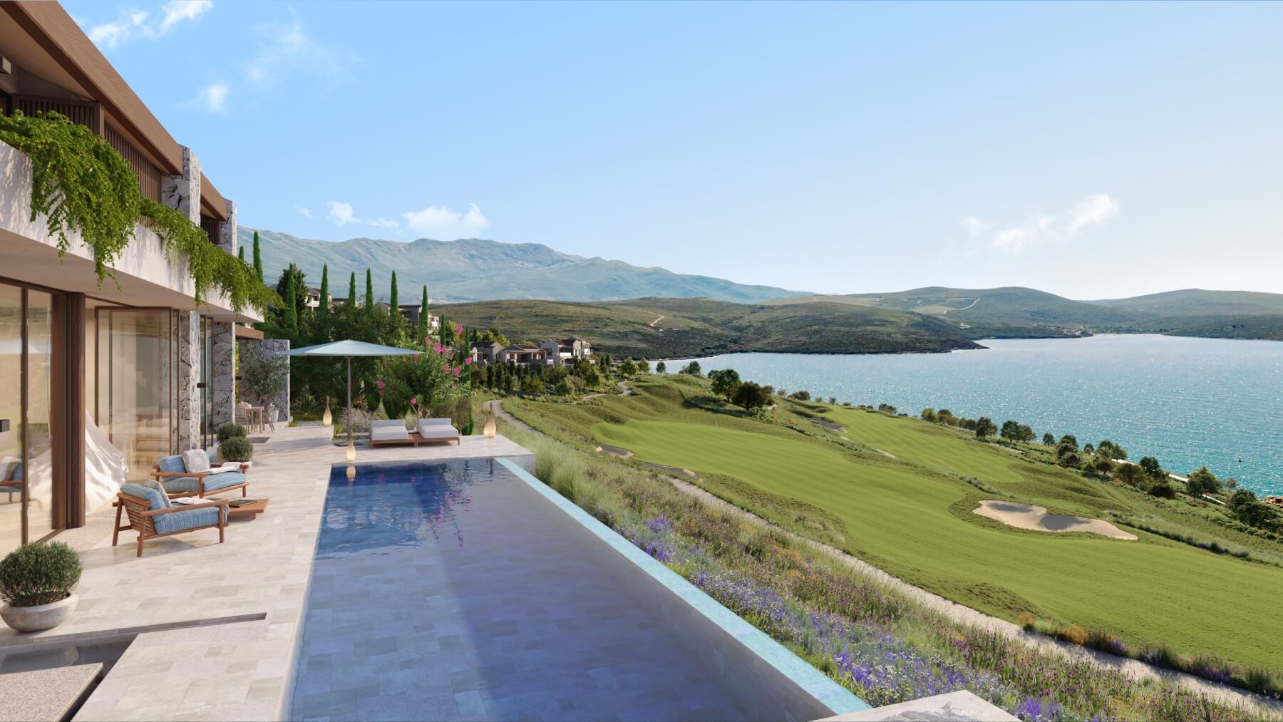 The Peaks Luštica Bay private pool villa