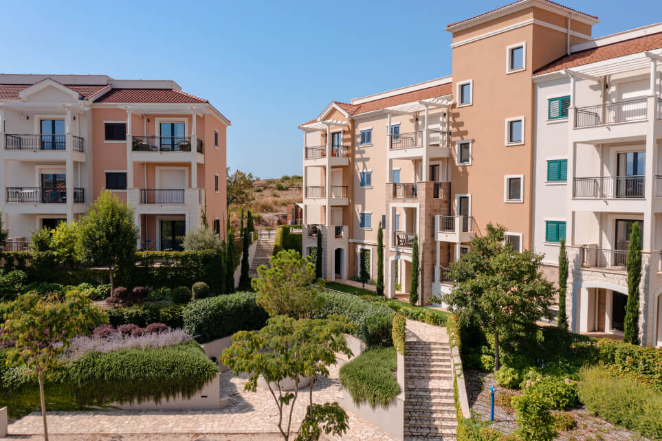 Centrale Luštica Bay apartments Montenegro