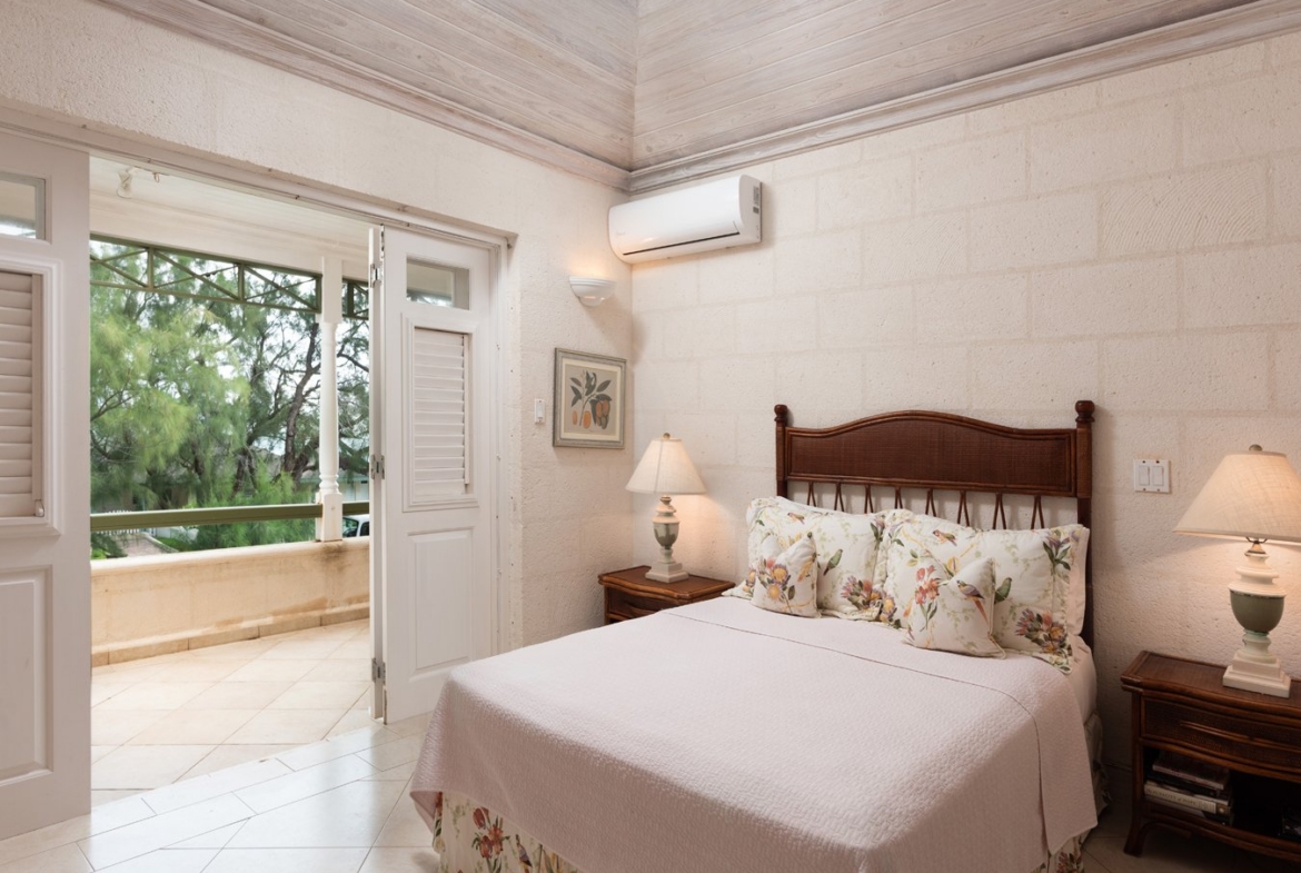 Guest bedroom at Belle Rive Barbados