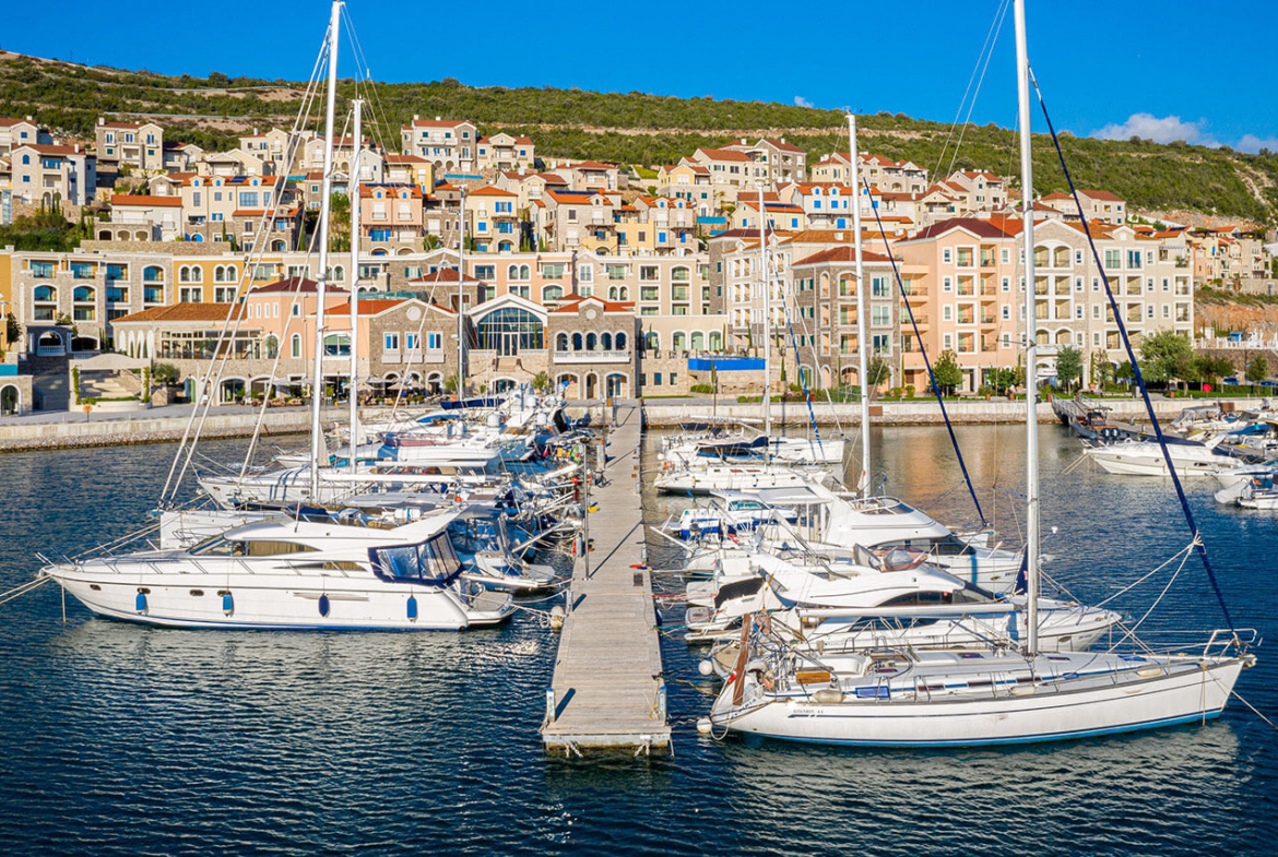 Waterfront living at Marina Village Luštica Bay