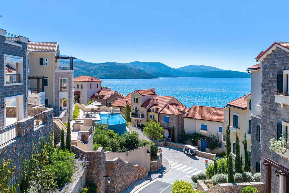 Marina Village waterfront apartments in Montenegro