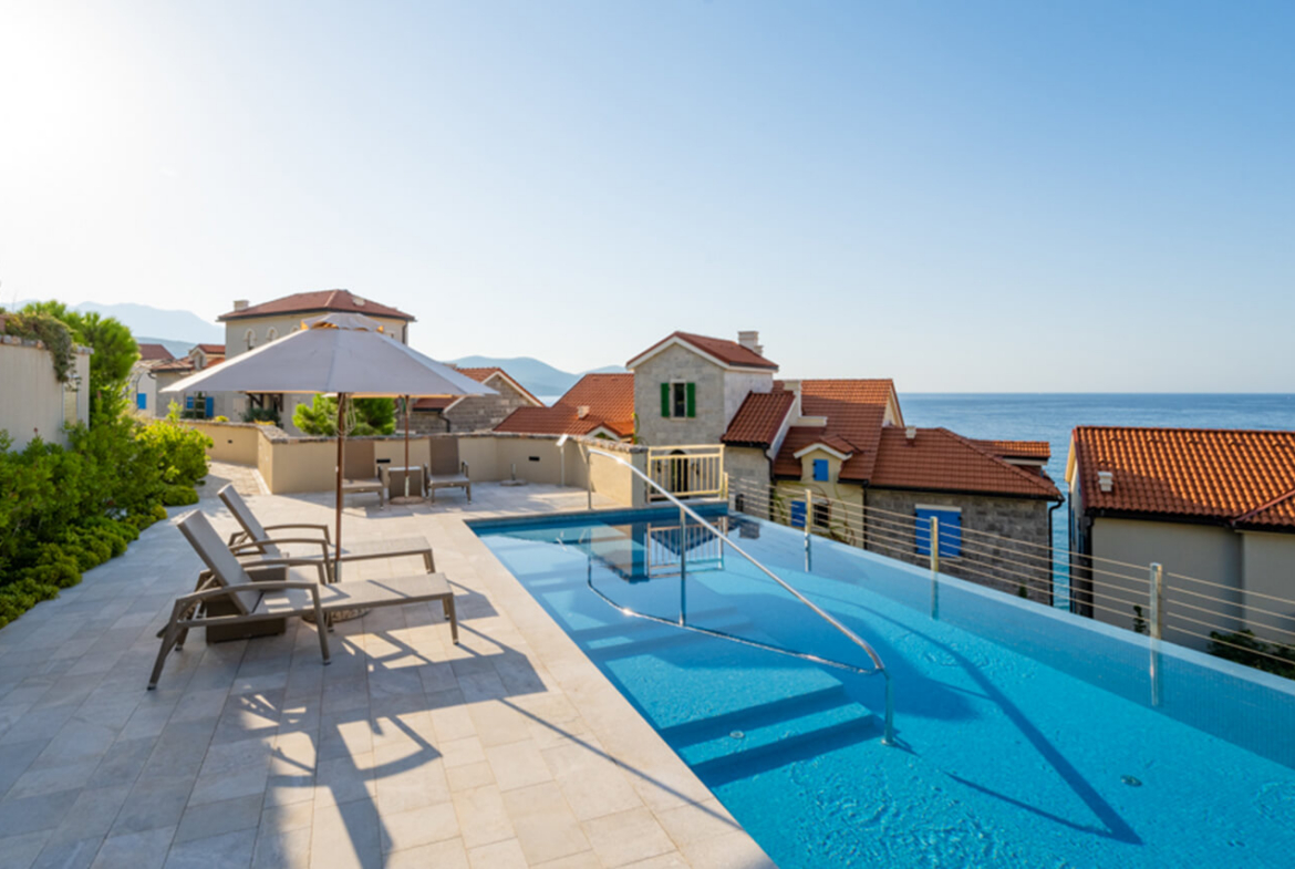 Luštica Bay Marina Village sea view property